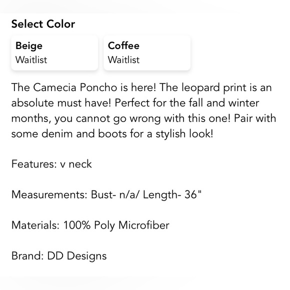 Poncho - Picture 6 of 6